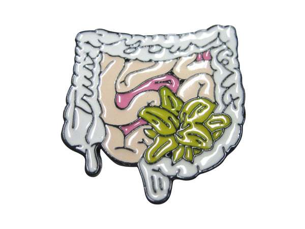 Large Trust Your Gut Magnet