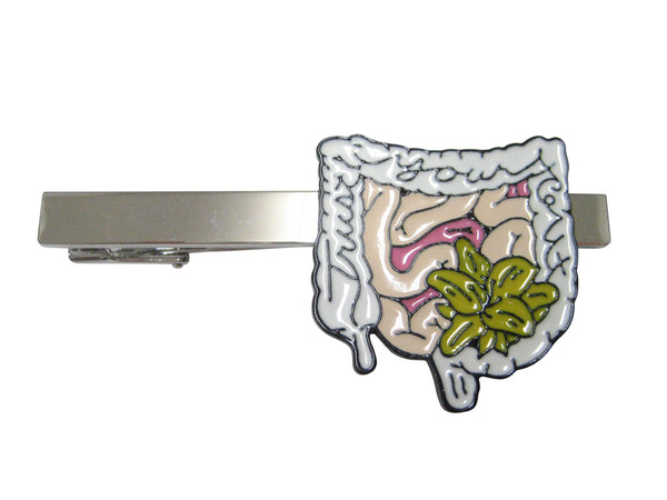 Large Trust Your Gut Tie Clip