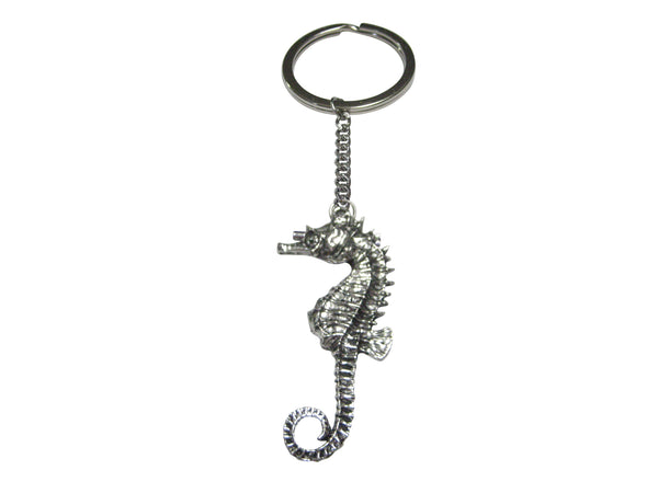 Large Sea Horse Pendant Keychain