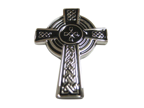 Large Textured Cross Magnet