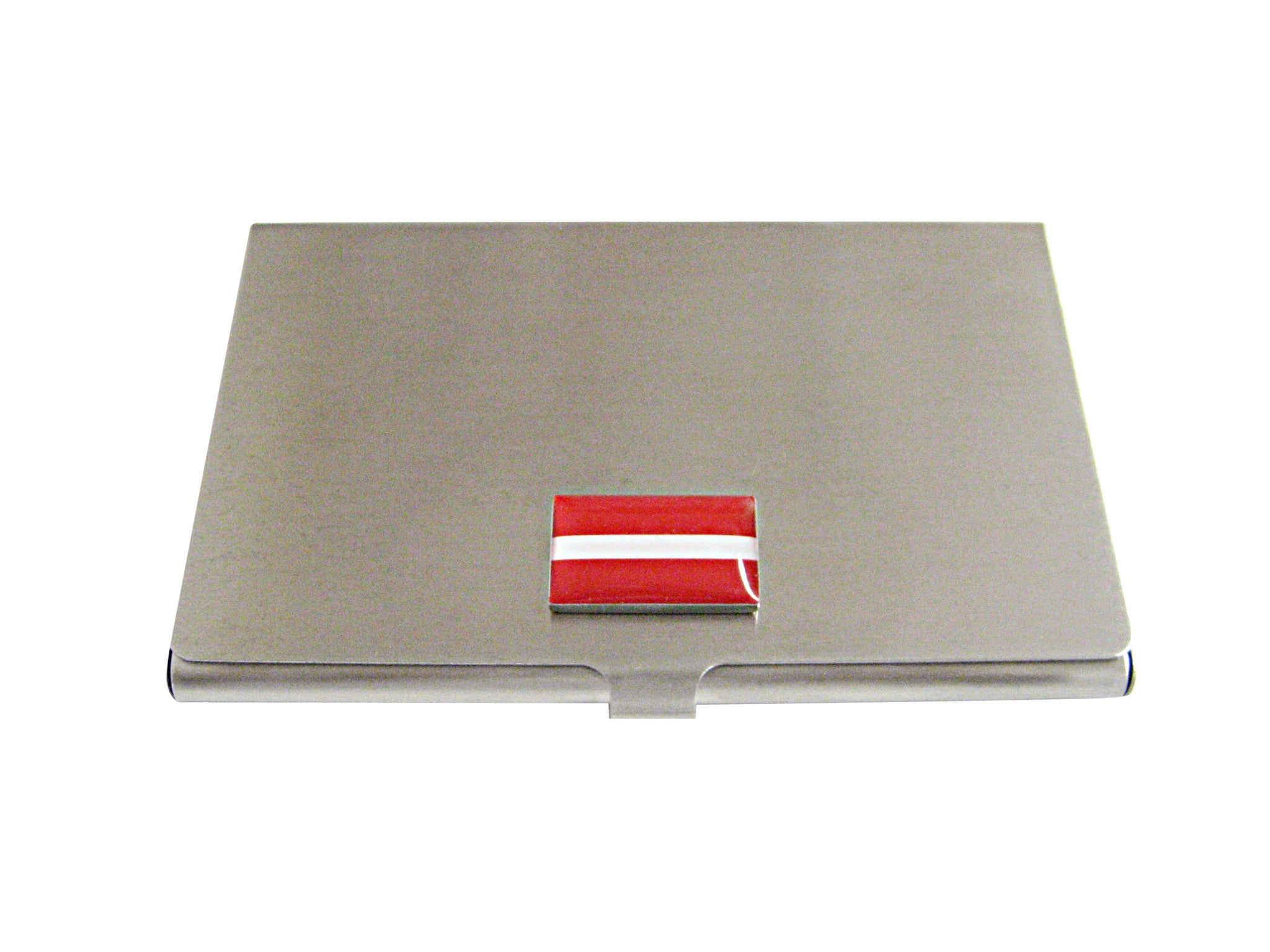 Latvia Country Flag Business Card Holder