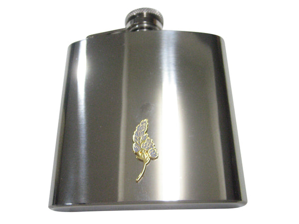 Lavender Flower 6oz Flask