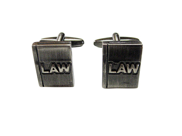 Law School Books Lawyer Cufflinks