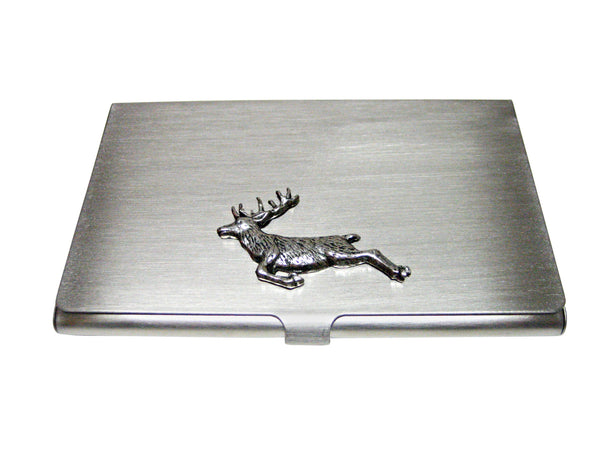 Leaping Deer Business Card Holder