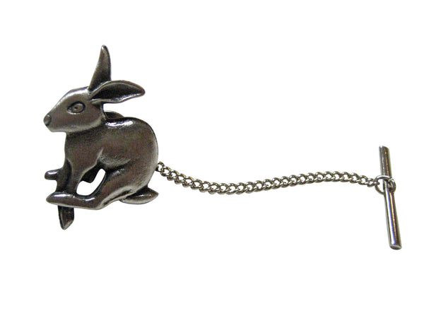 Leaping Rabbit Tie Tack