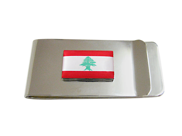 Lebanon Flag Pendant Money Clip