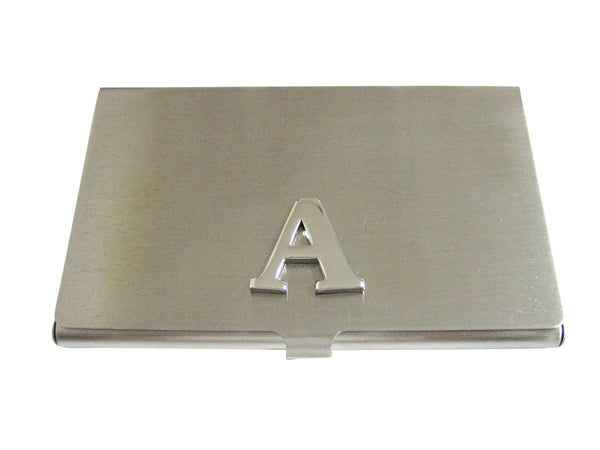 Letter A Monogram Business Card Holder