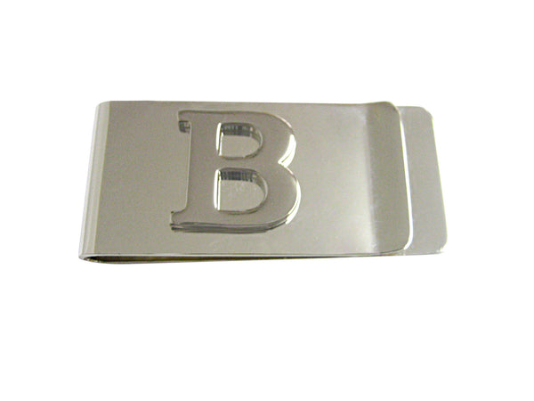 Letter B Monogram Money Clip