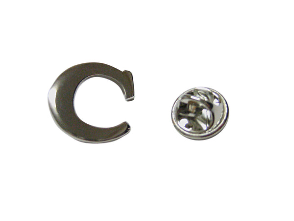 Letter C Lapel Pin