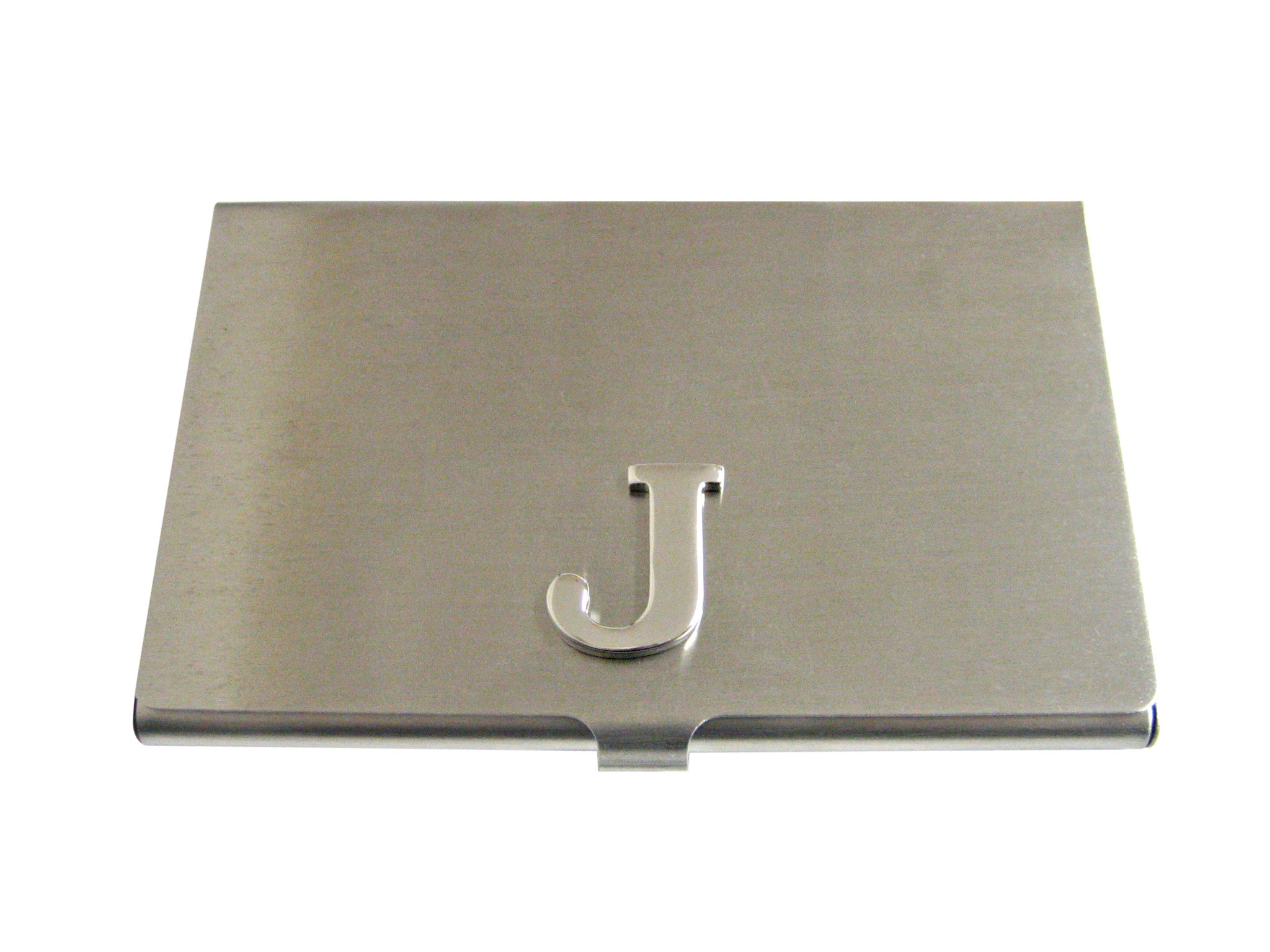 Letter J Monogram Business Card Holder