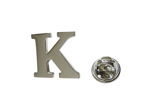 Letter K Lapel Pin