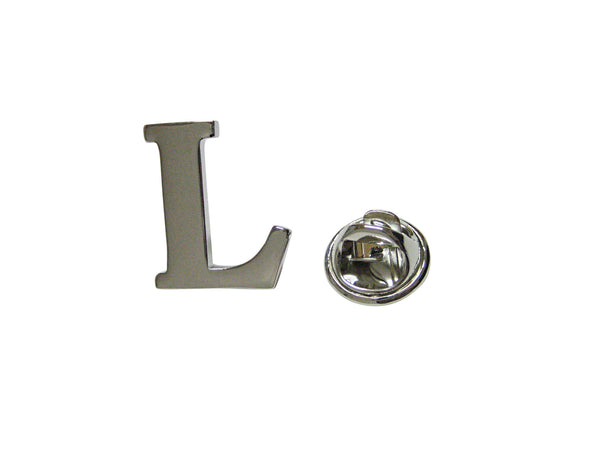 Letter L Lapel Pin
