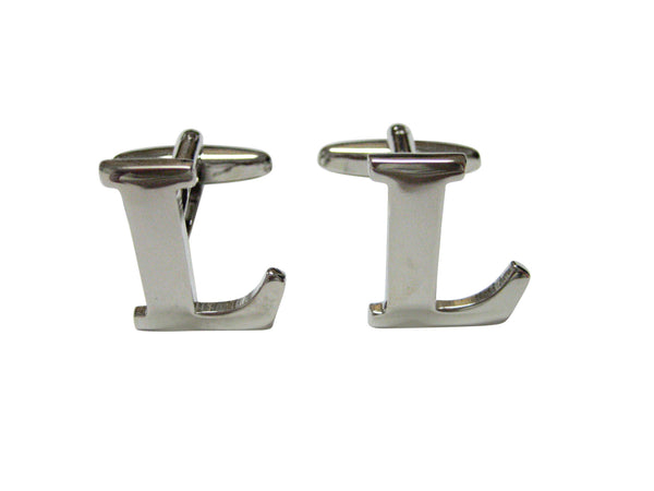 Letter L Monogram Cufflinks