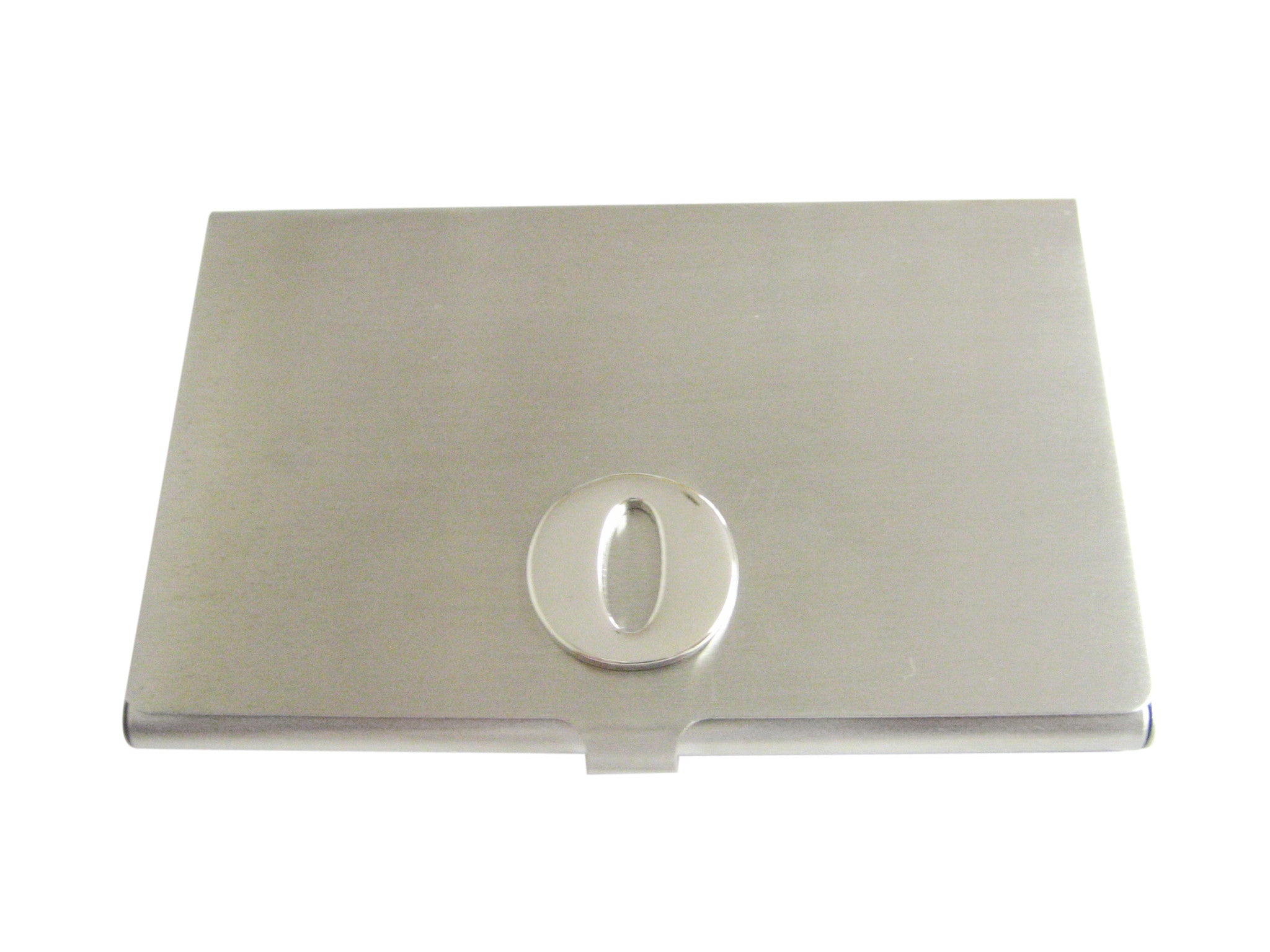 Letter O Monogram Business Card Holder