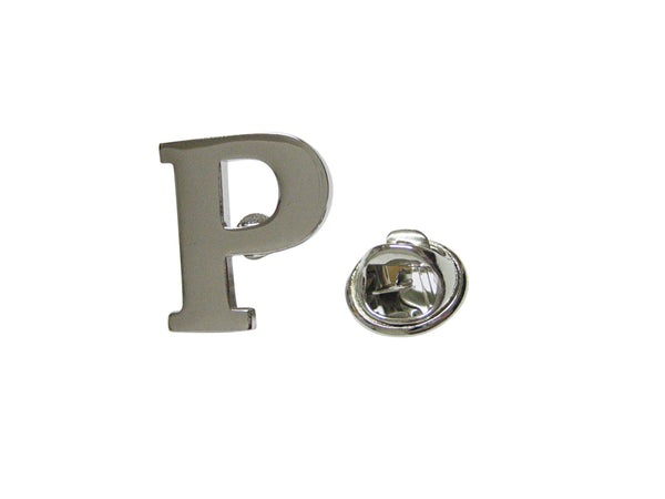 Letter P Lapel Pin