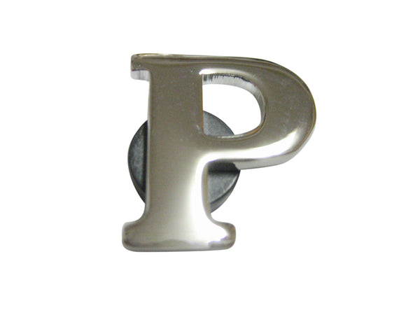 Letter P Shape Monogram Magnet
