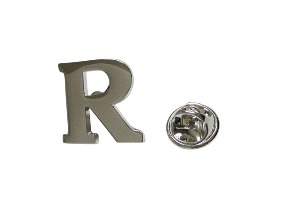 Letter R Lapel Pin