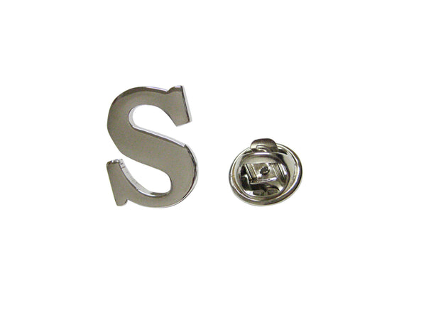 Letter S Lapel Pin