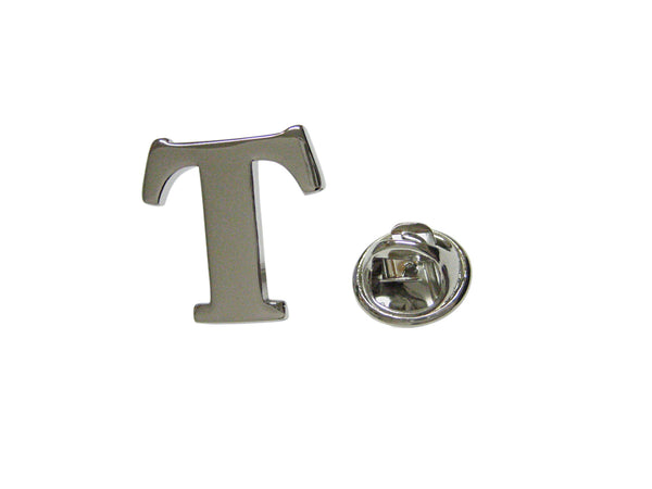 Letter T Lapel Pin