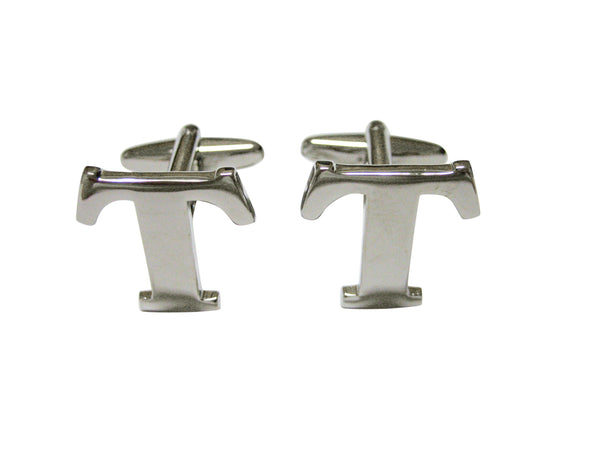 Letter T Monogram Cufflinks