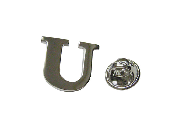 Letter U Lapel Pin