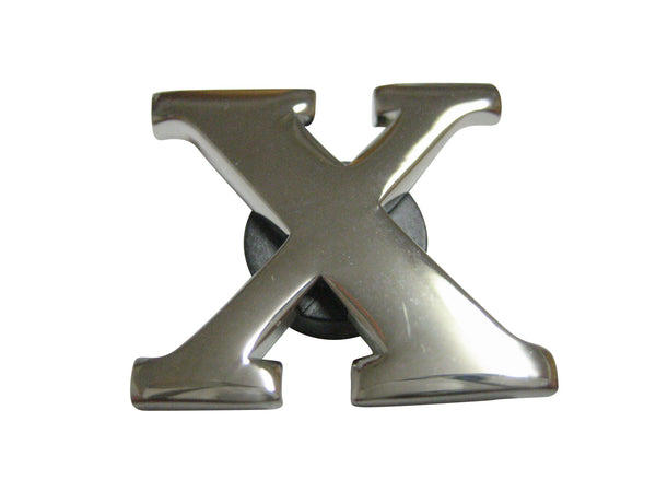 Letter X Monogram Shape Magnet