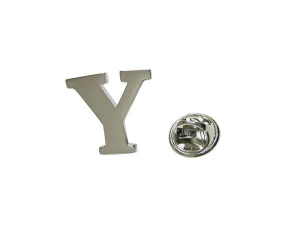 Letter Y Lapel Pin