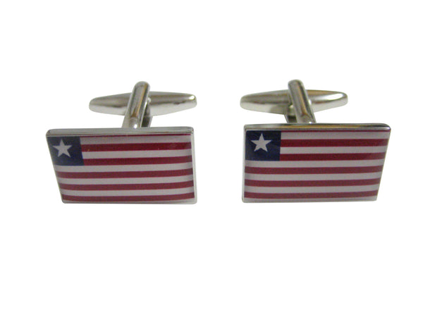 Liberia Flag Cufflinks