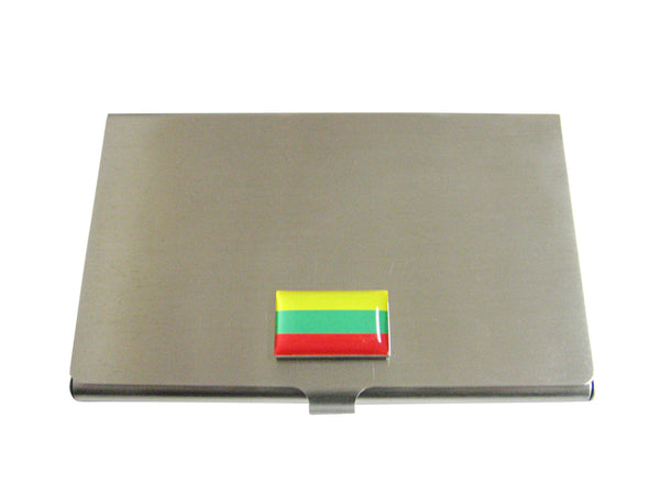 Lithuania Flag Business Card Holder