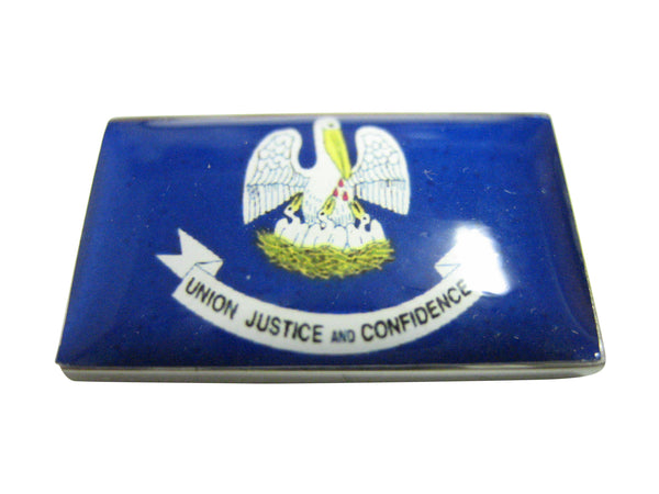 Louisiana State Flag Pendant Magnet