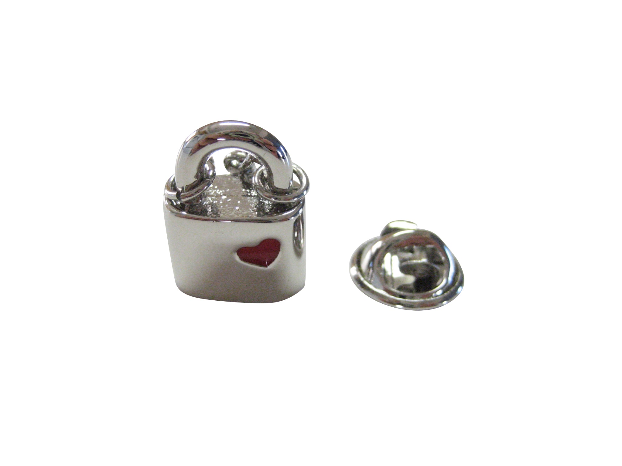 Love Lock Lapel Pin and Tie Tack