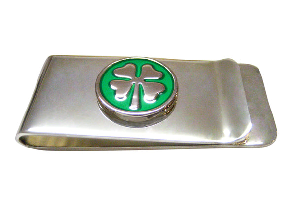 Lucky Four Leaf Clover Money Clip