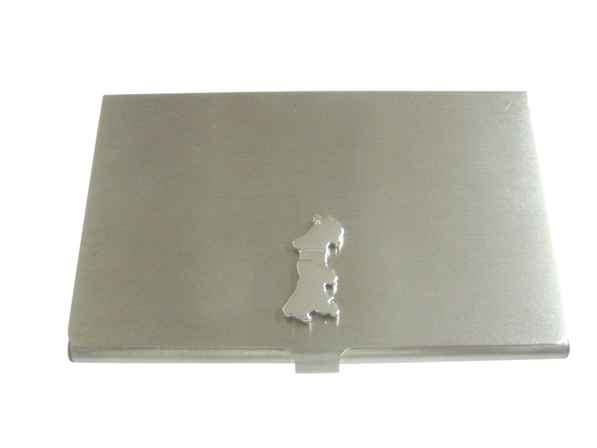 Macau Map Shape Business Card Holder