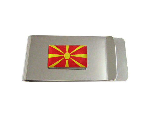 Macedonia Country Flag Money Clip
