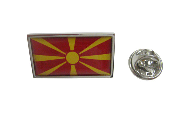 Macedonia Flag Lapel Pin