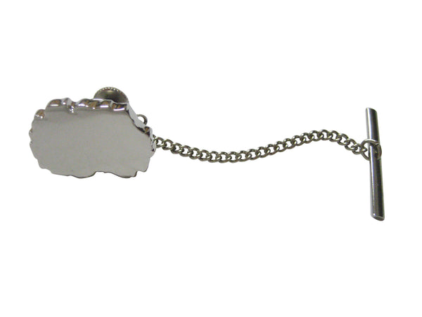 Macedonia Map Shape Tie Tack