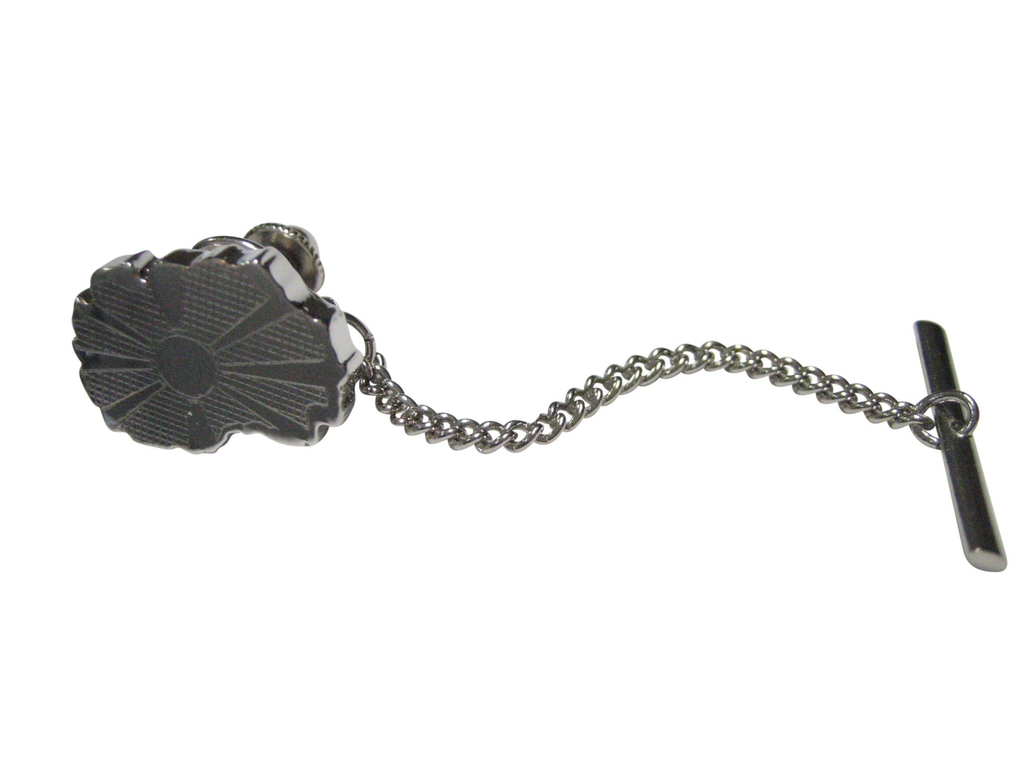 Macedonia Map Shape and Flag Design Tie Tack