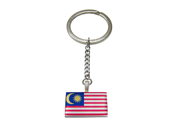 Malaysia Flag Pendant Keychain