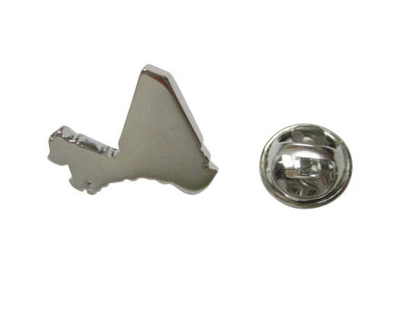 Mali Map Shape Lapel Pin