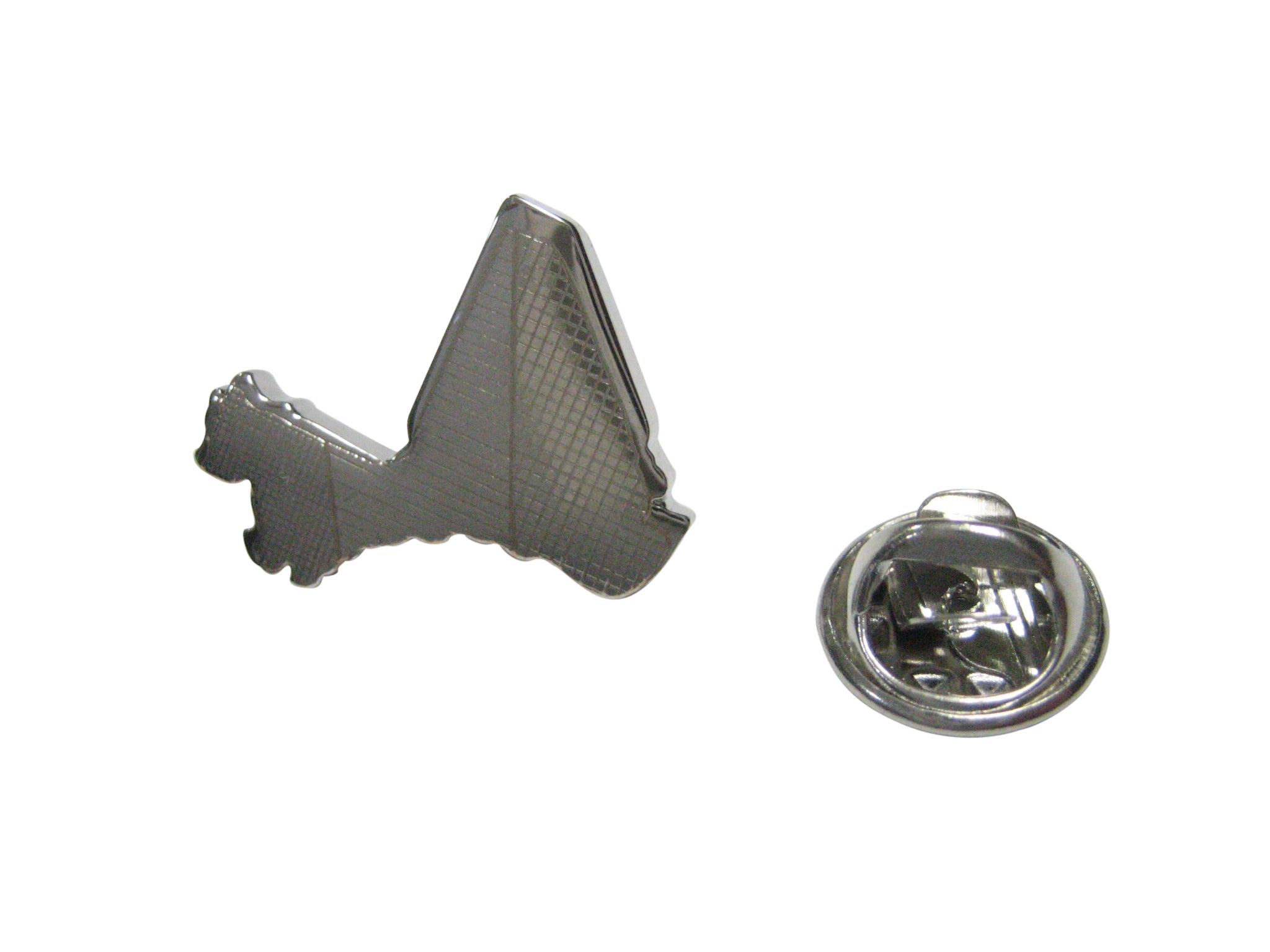 Mali Map Shape and Flag Design Lapel Pin