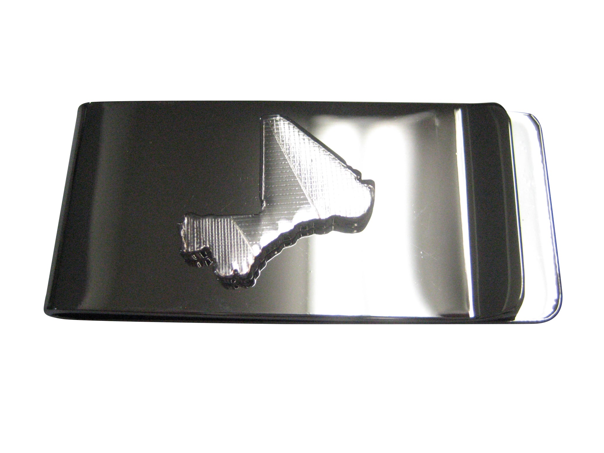 Mali Map Shape and Flag Design Money Clip