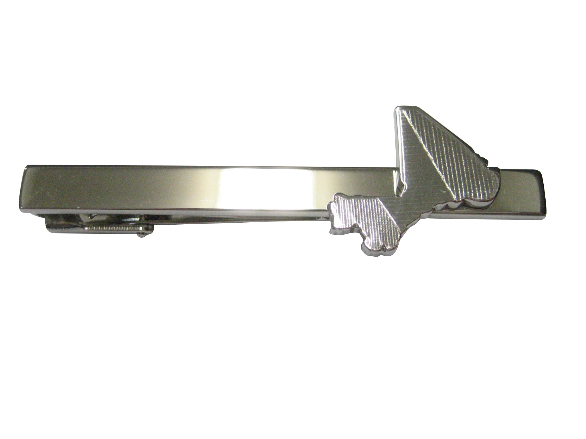Mali Map Shape and Flag Design Tie Clip