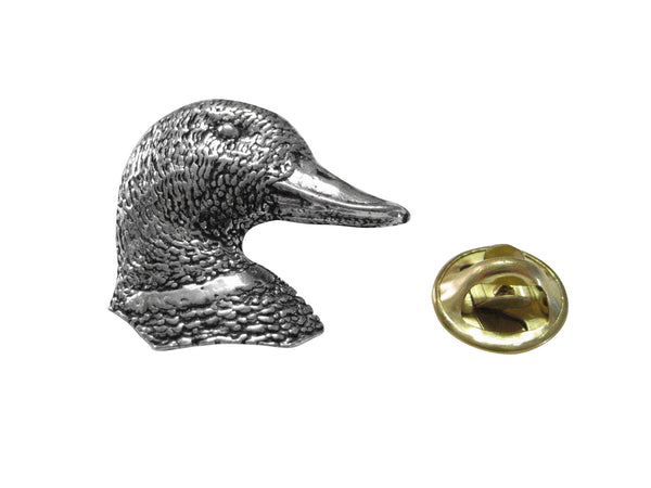 Mallard Duck Head Lapel Pin