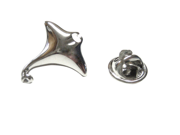 Manta Ray Lapel Pin