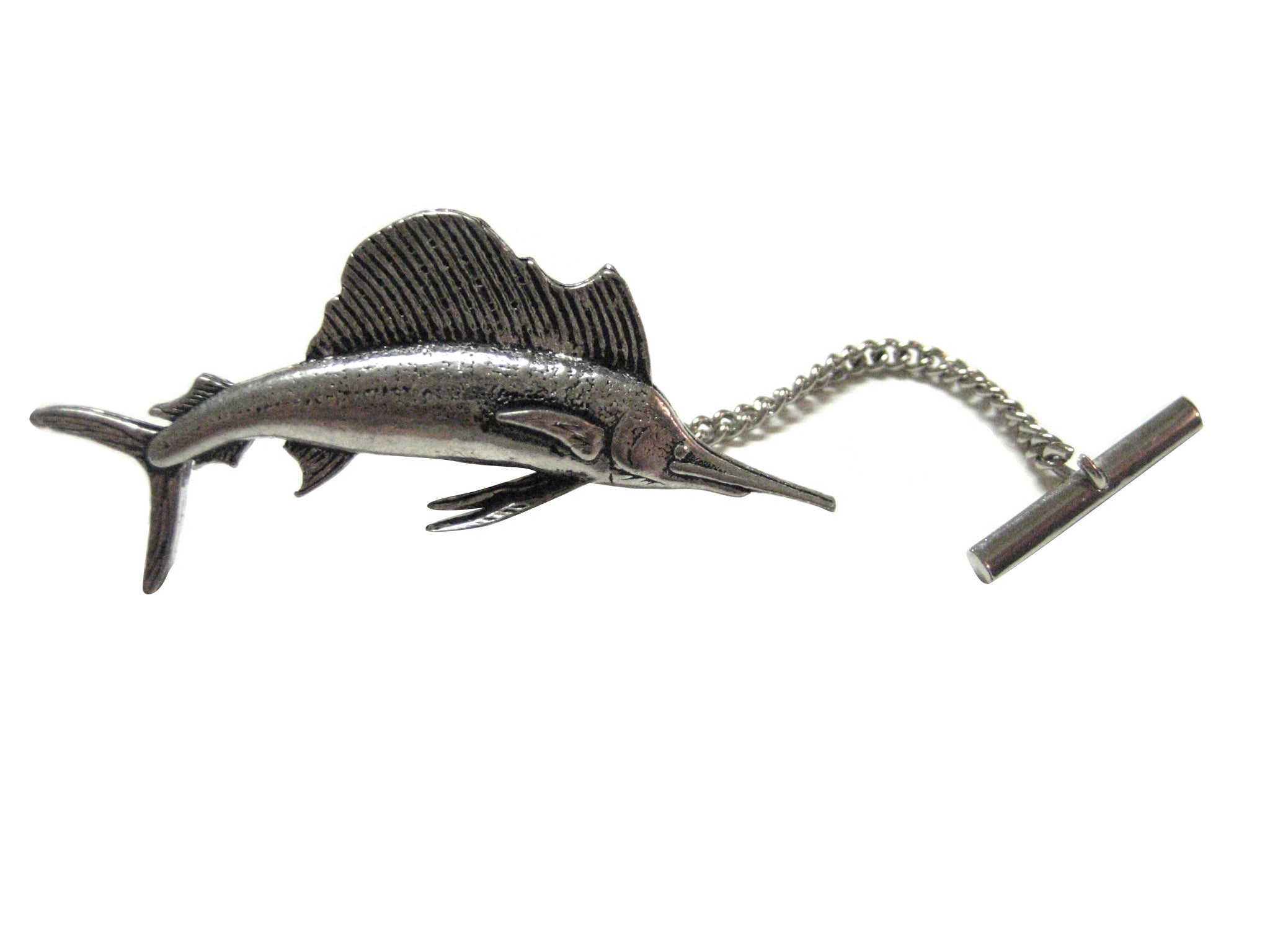 Marlin Sail Fish Tie Tack