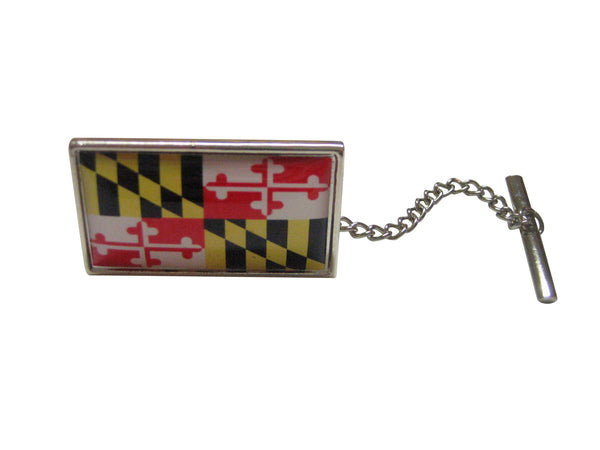 Maryland Flag Design Tie Tack