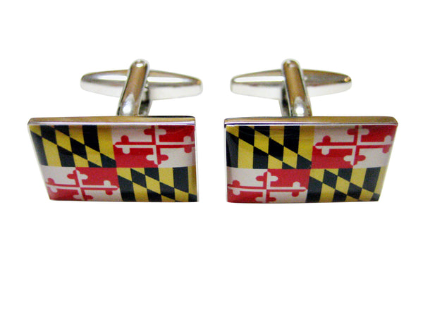 Maryland State Flag Cufflinks