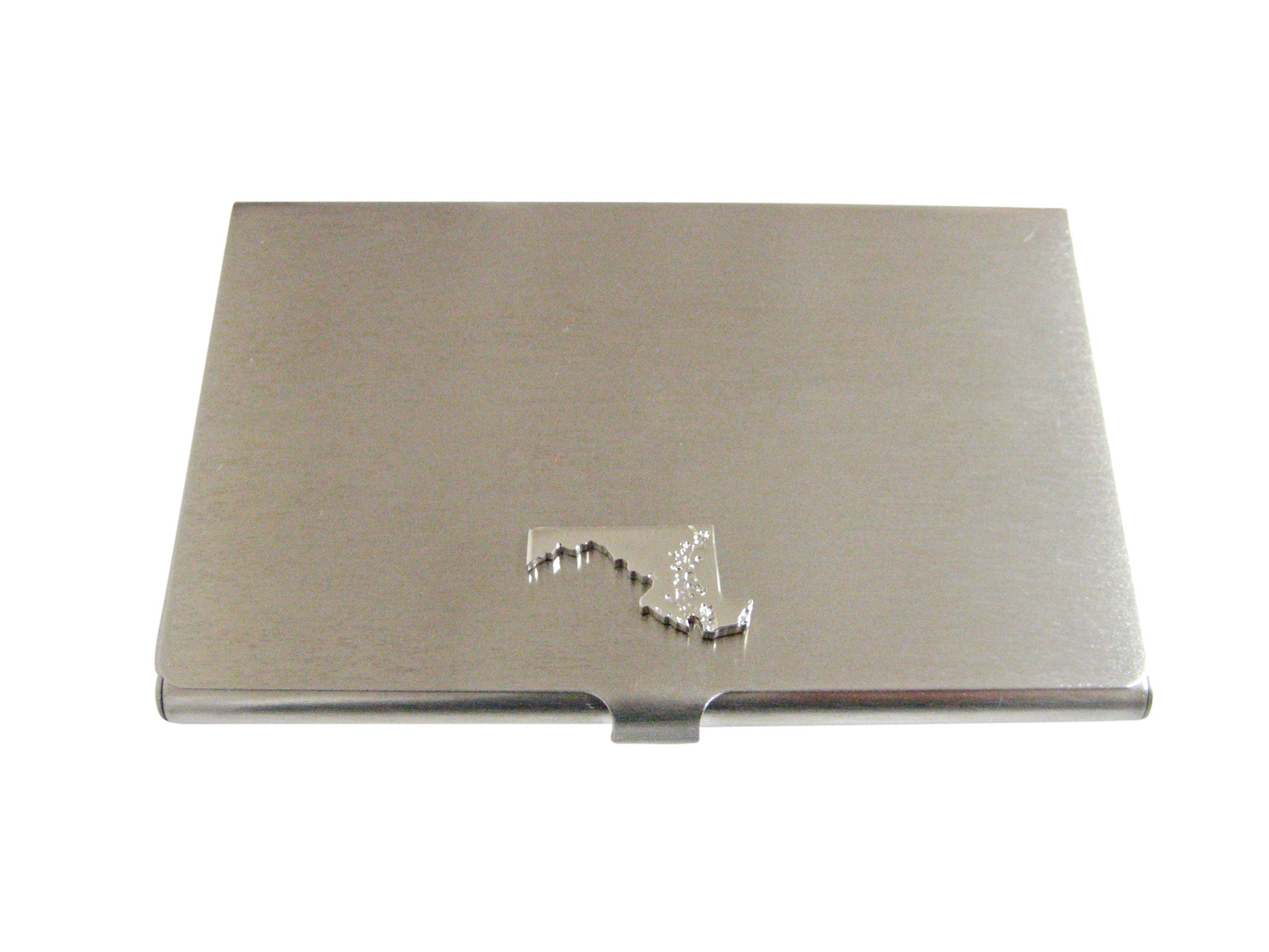 Maryland State Map Shape Business Card Holder