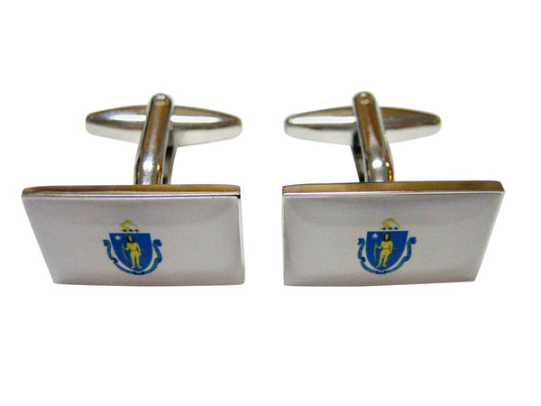 Massachusetts State Flag Cufflinks