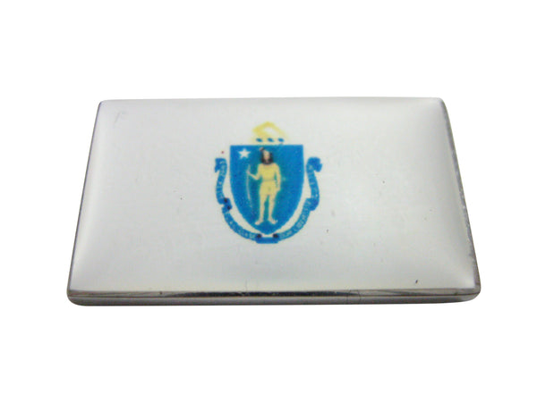 Massachusetts State Flag Magnet